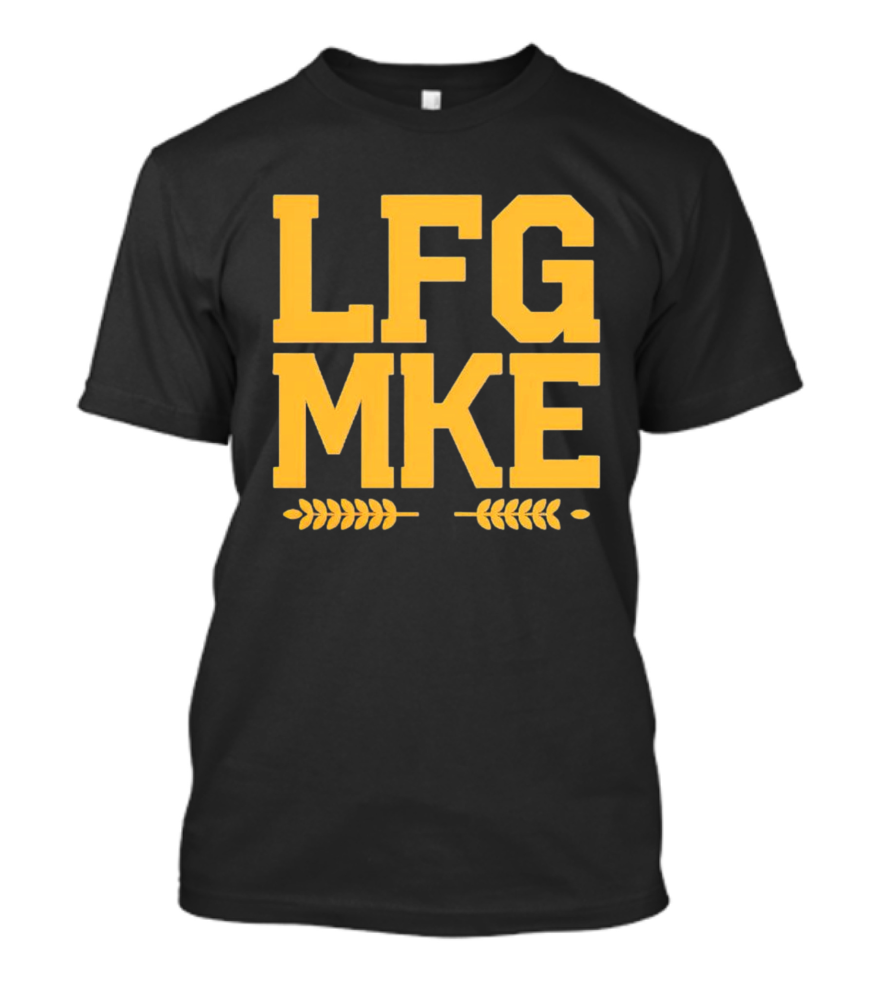 Milwaukee Brewers LFG MKE Wheat Stalks T-Shirt