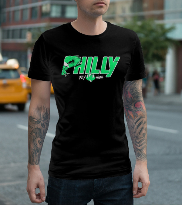 Philly Fly High Football Eagle T-Shirt