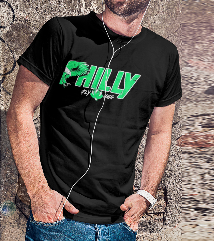Philly Fly High Football Eagle T-Shirt