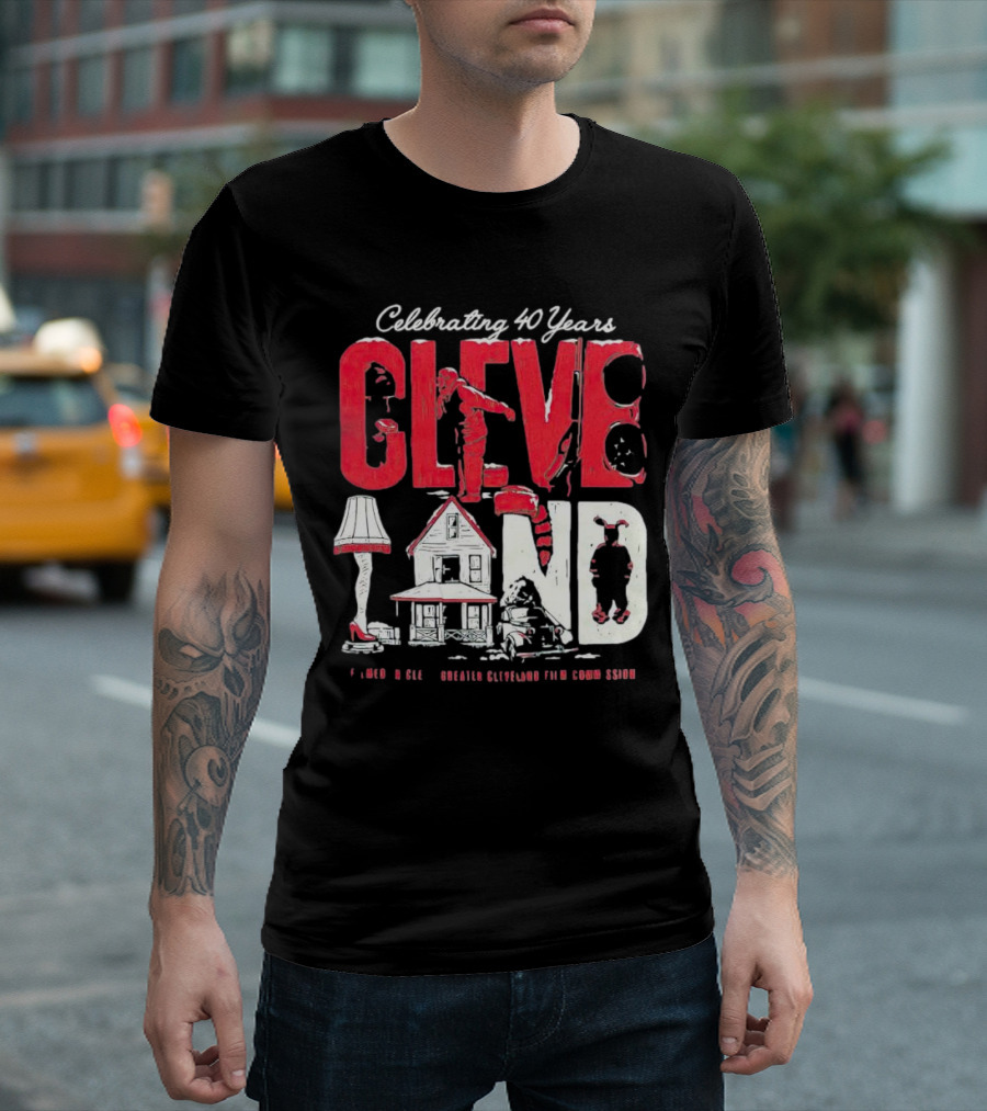 Celebrating 40 Years Cleveland Greater Cleveland Film Commission T-Shirt