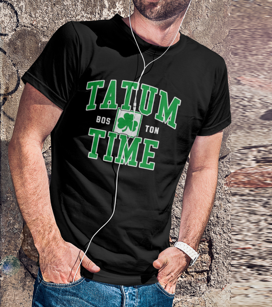 Tatum Time Boston Celtics Vintage T-Shirt