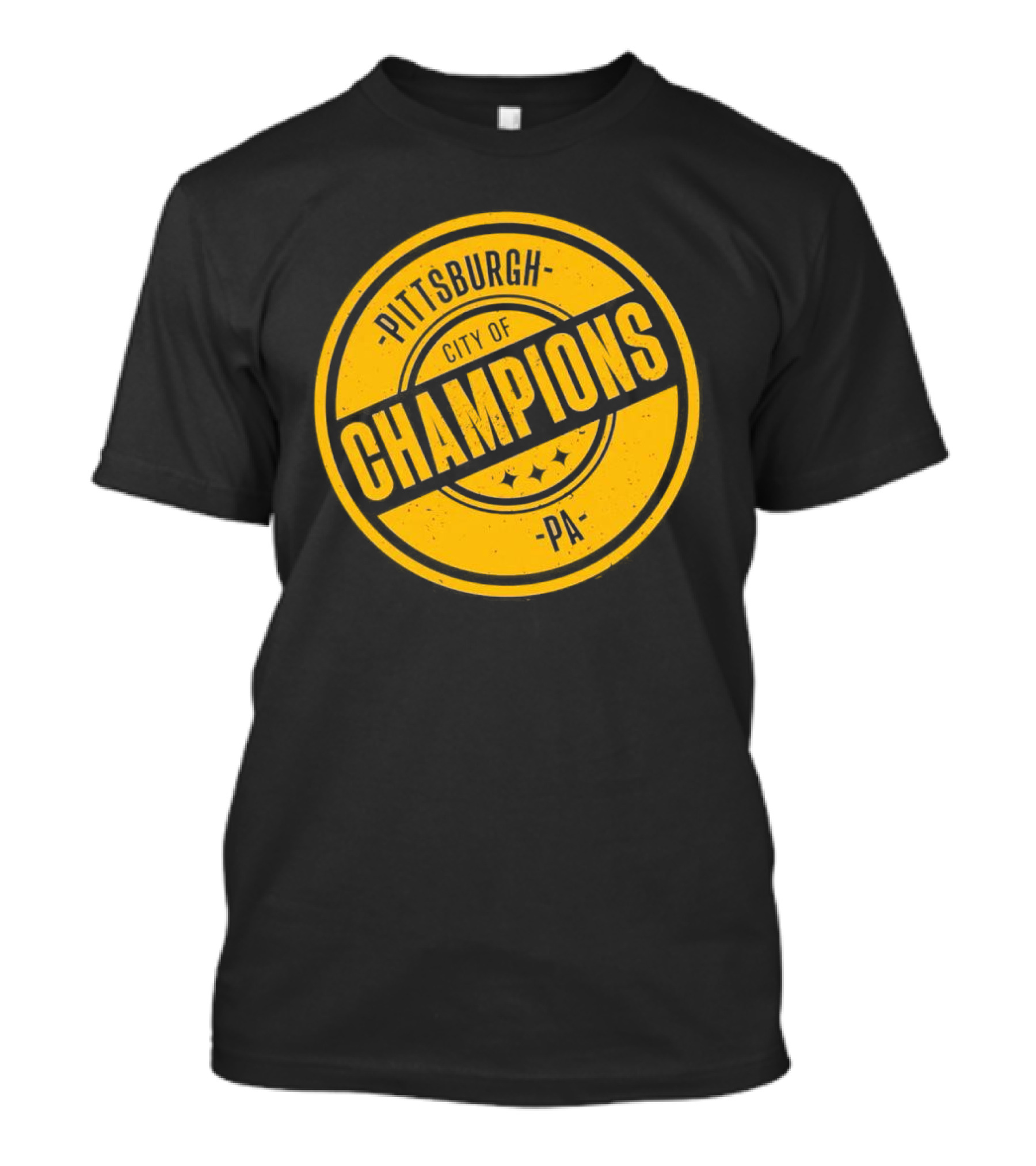 Pittsburgh City Of Champions Emblem PA T-Shirt