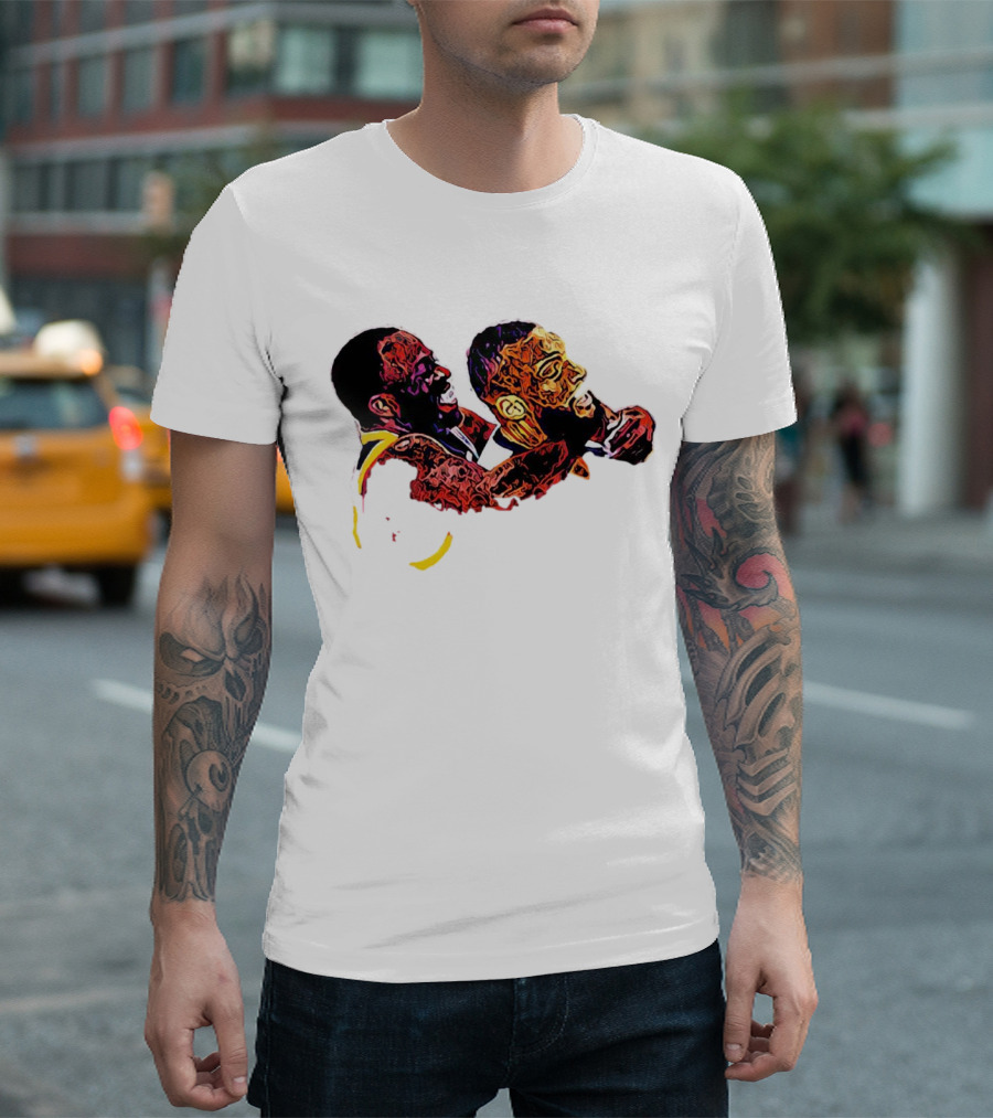 Rudy Gobert Draymond Green Headlock T-Shirt