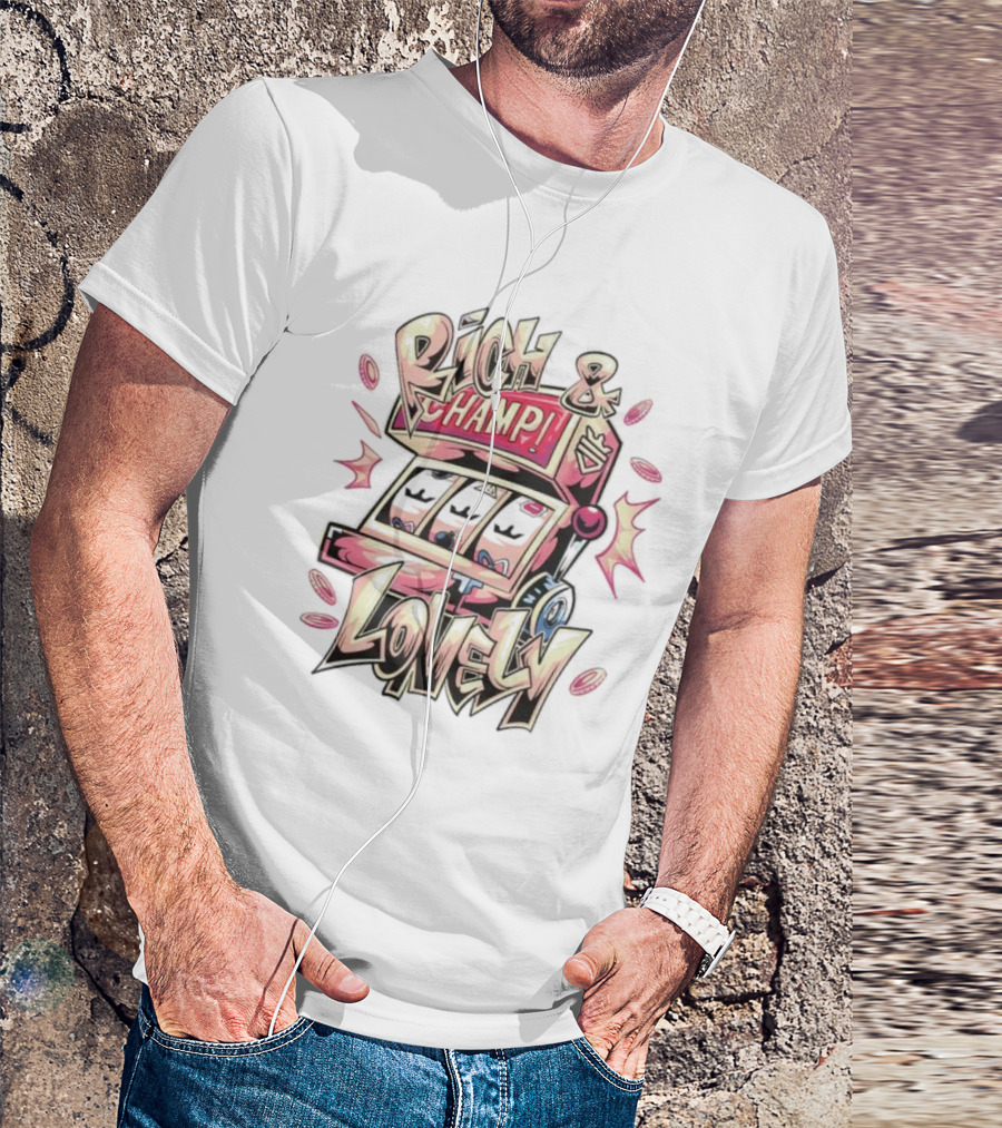Rich And Champ Lovely Slot Machine Iconic T-Shirt