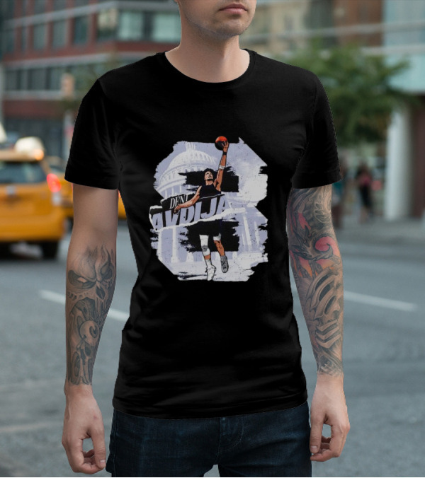 Deni Avdija Basketball Washington Capitol T-Shirt