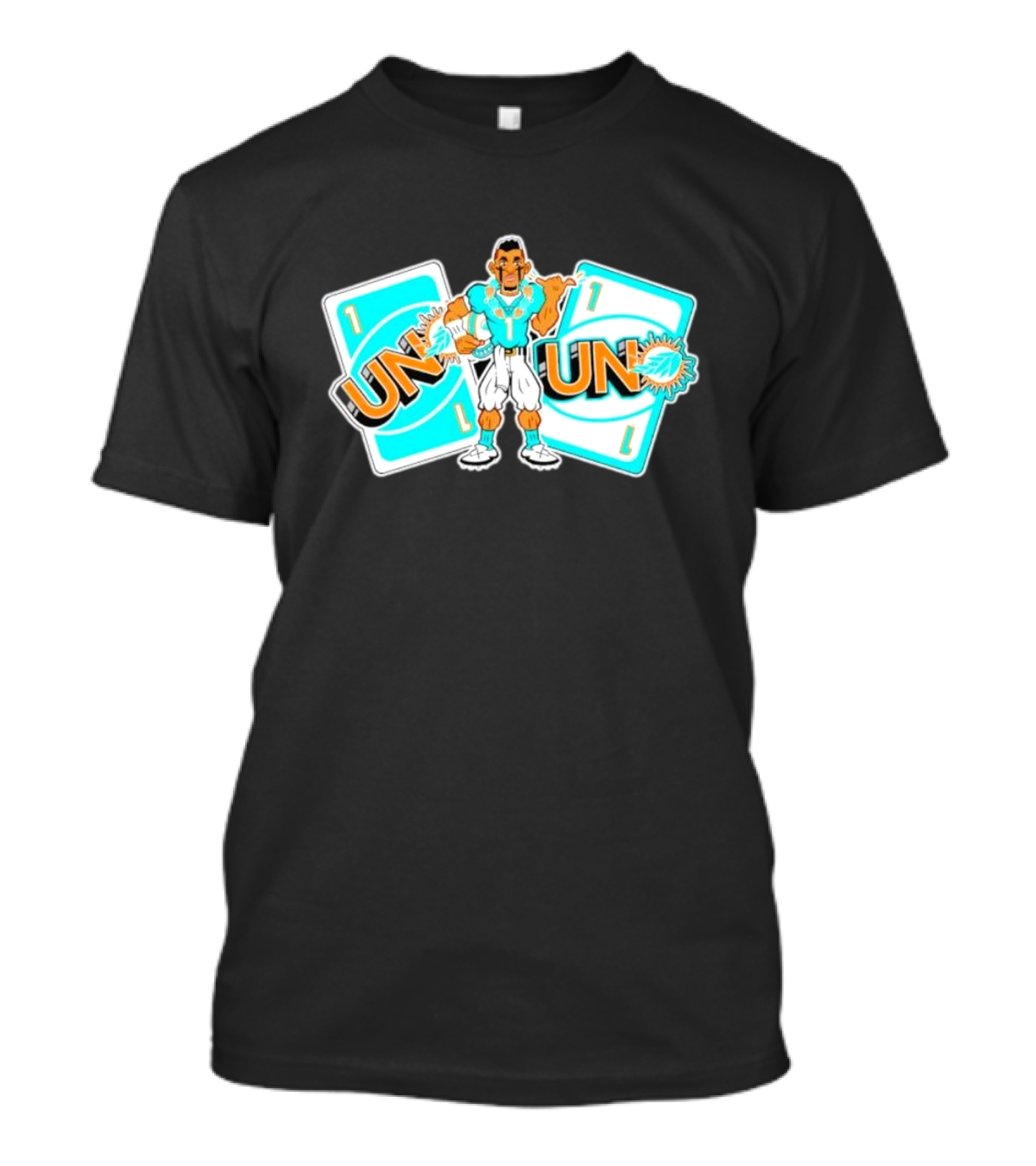 Tua Tagovailoa Uno Card Miami Football 1 T-Shirt