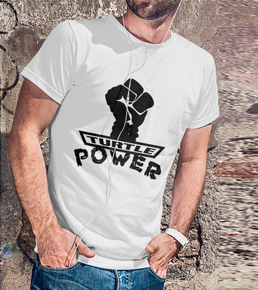 Turtle Power Fist Revolution Bold Iconic T-Shirt