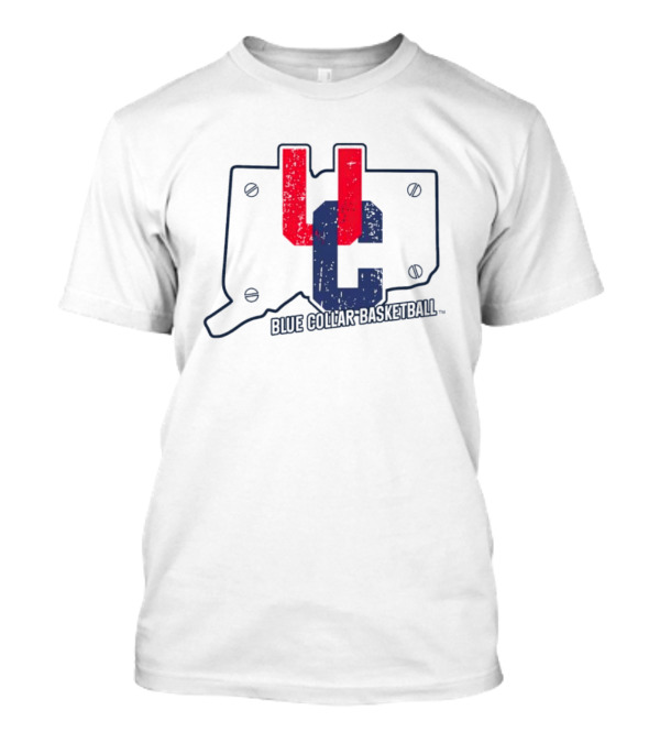 UC Blue Collar Basketball Connecticut T-Shirt