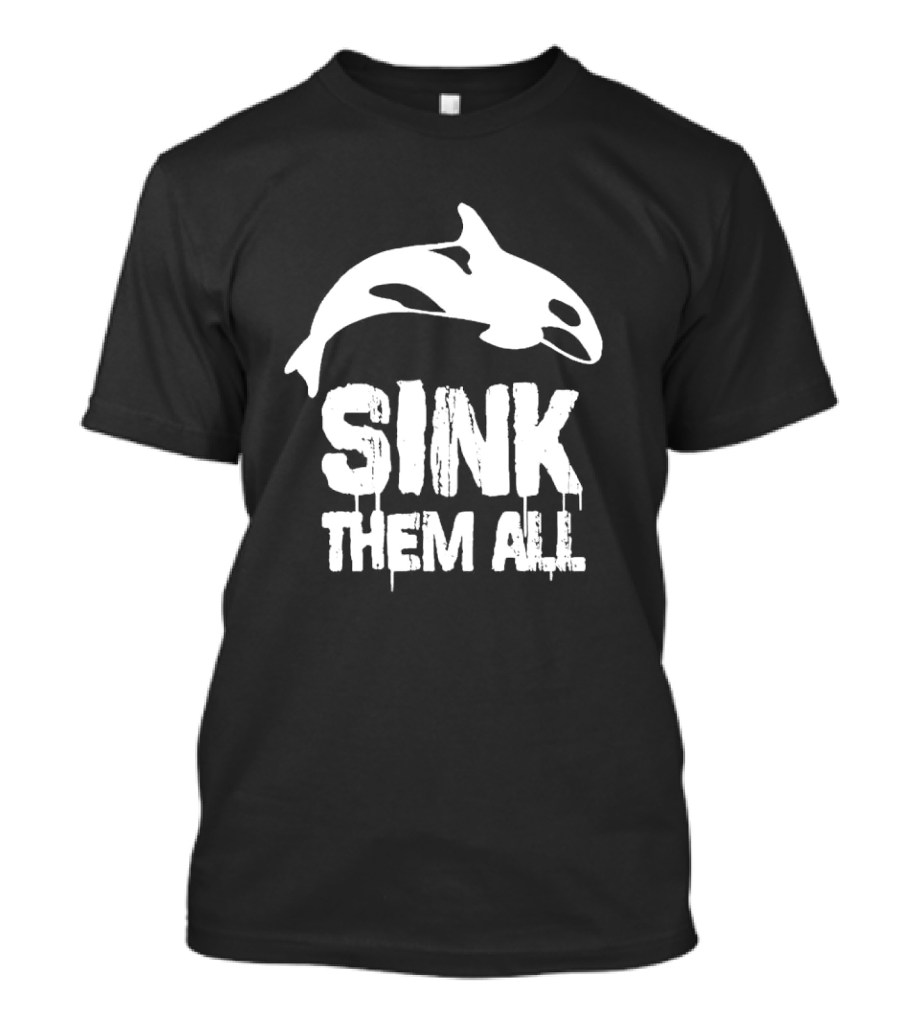 Sink Them All Whale T-Shirt