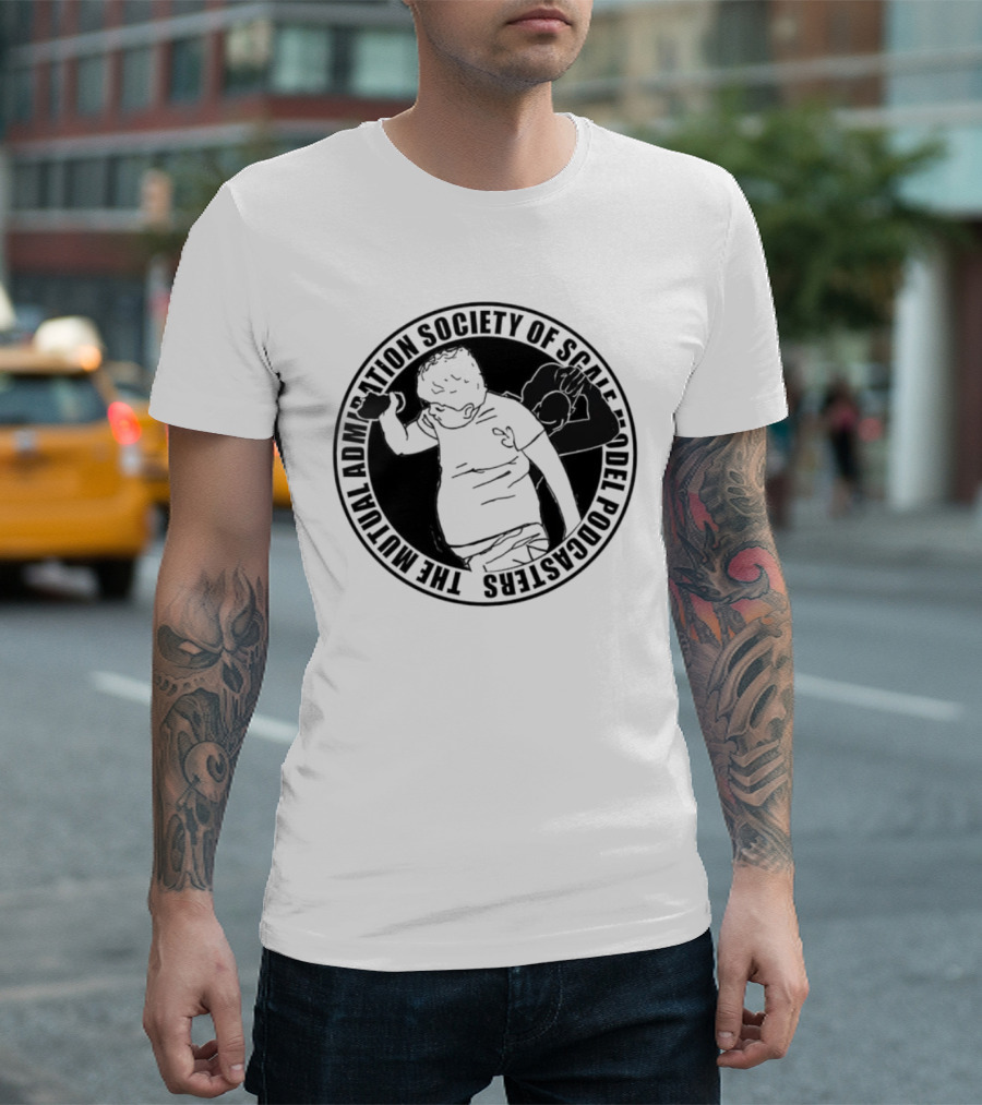 The Mutual Admiration Society of Scale Model Podcasters T-Shirt