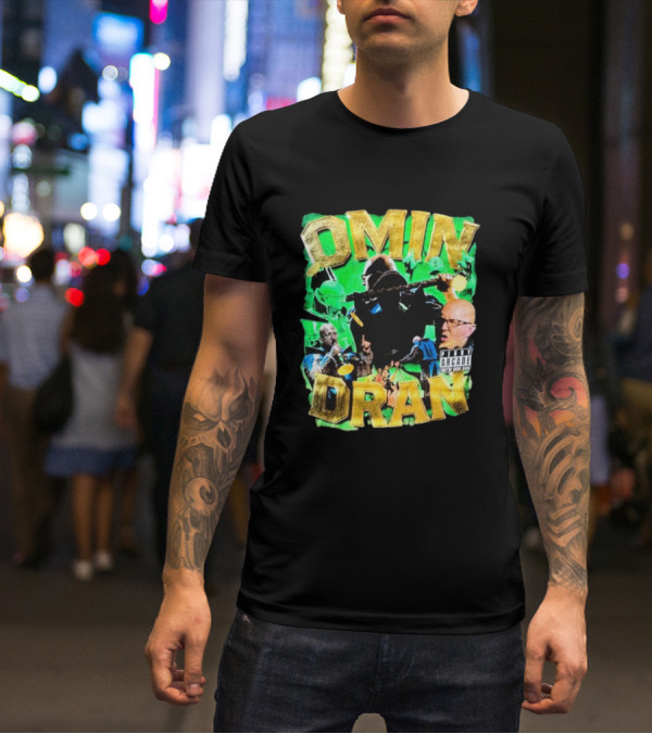 OMIN DRAN Arcade Vintage Parental Advisory T-Shirt