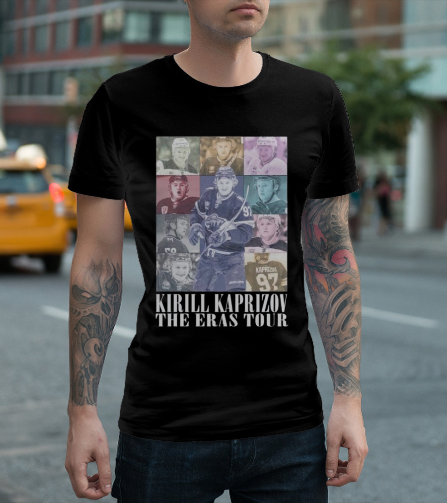 Kirill Kaprizov The Eras Tour Hockey Journey T-Shirt