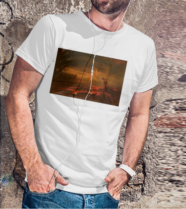Birmingham John Martin Pandemonium Painting T-Shirt