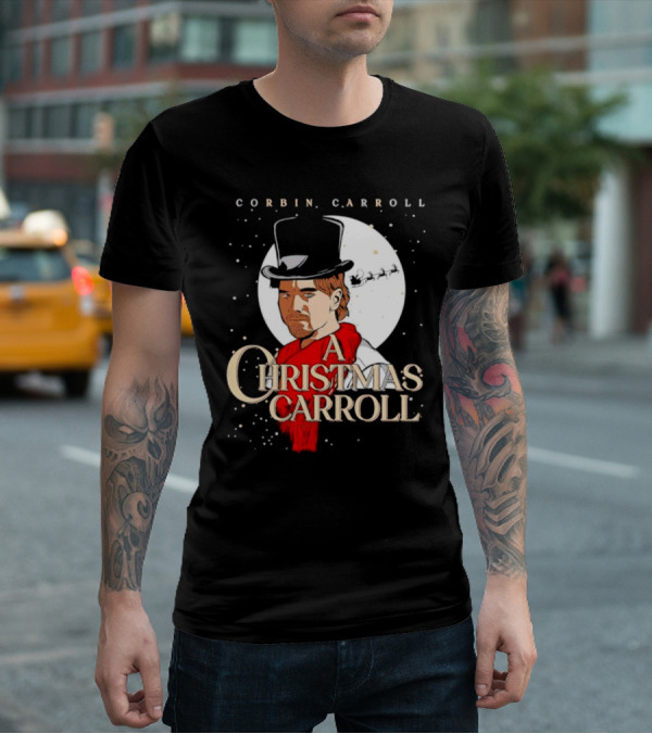 Corbin Carroll A Christmas Carroll Magic Winter Scene T-Shirt