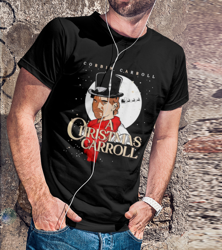 Corbin Carroll A Christmas Carroll Magic Winter Scene T-Shirt