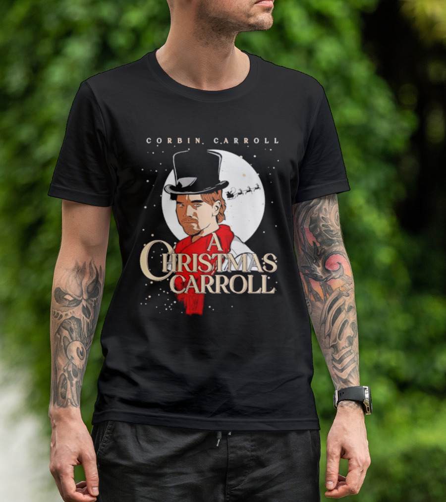 Corbin Carroll A Christmas Carroll Magic Winter Scene T-Shirt