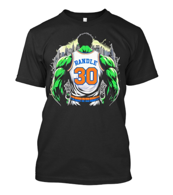 Julius Randle Hulk Rampage Randle 30 NYC Basketball Crossover T-Shirt