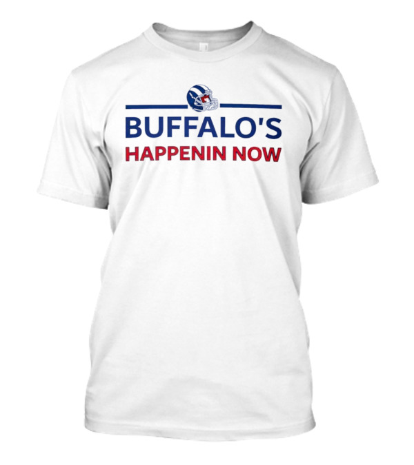 Buffalo’s Happenin Now Football Helmet T-Shirt