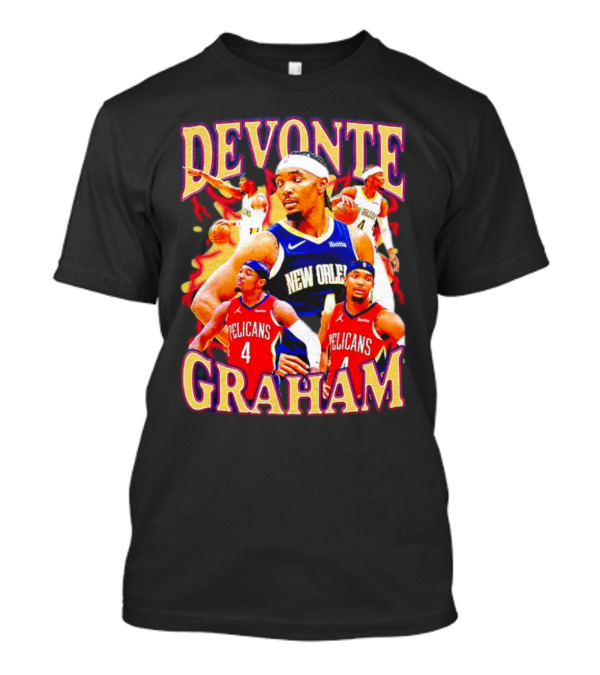 Devonte Graham New Orleans Pelicans Basketball T-Shirt