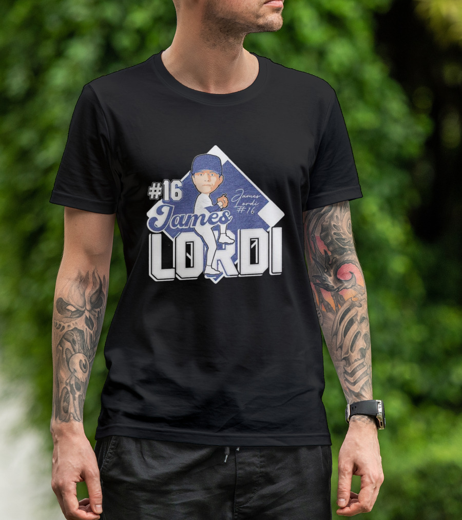 16 James Lordi Penn State University Signature T-Shirt