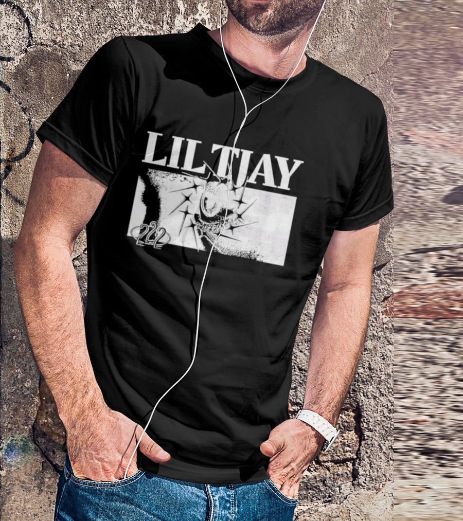 Lil Tjay 222 Spiked Eye T-Shirt