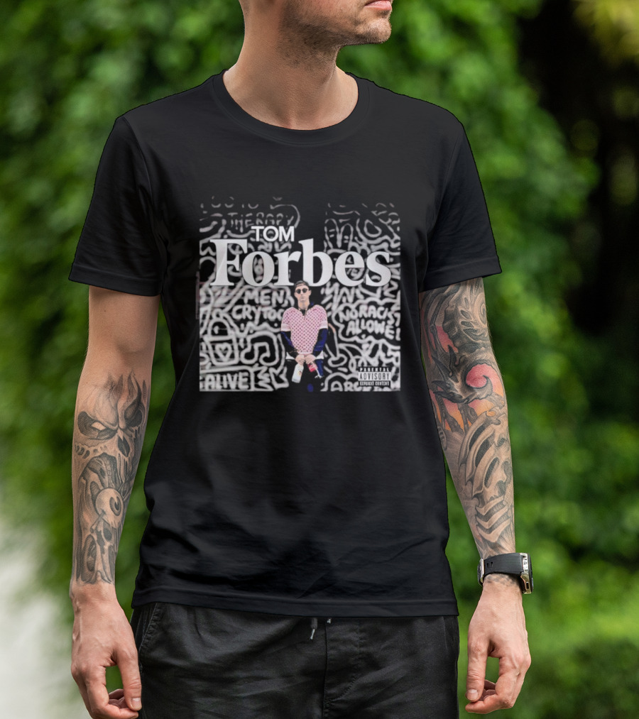 TOM FORBES MEN CRYPTO NO RACISM EXPLICIT CONTENT T-Shirt
