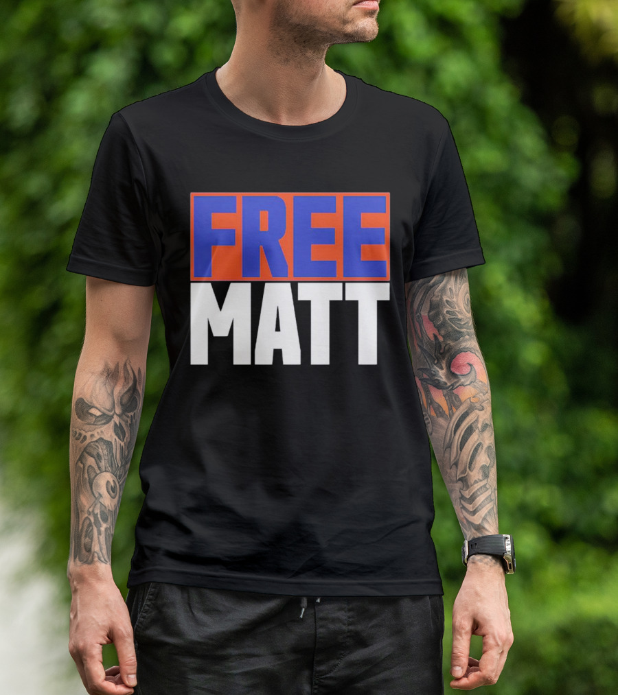 Free Matt FC Cincinnati Soccer Fan Support T-Shirt