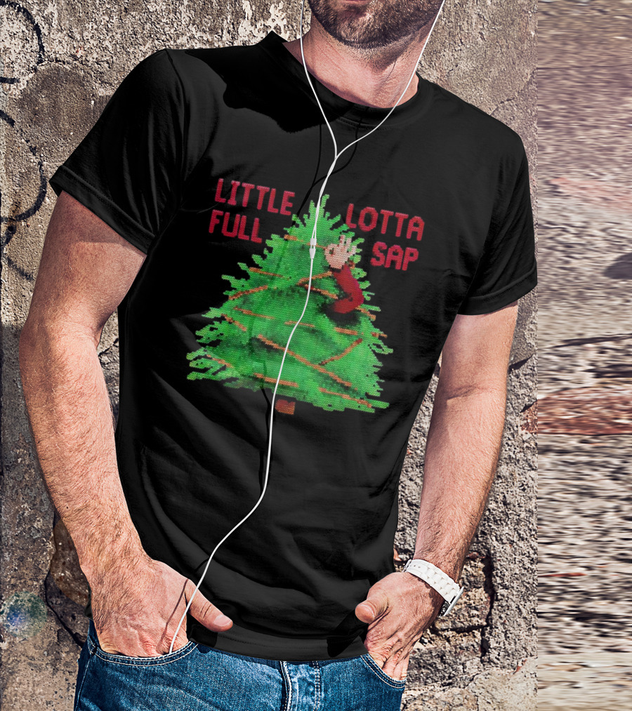 National Lampoon’s Christmas Vacation Little Full Lotta Sap Tree Scene T-Shirt