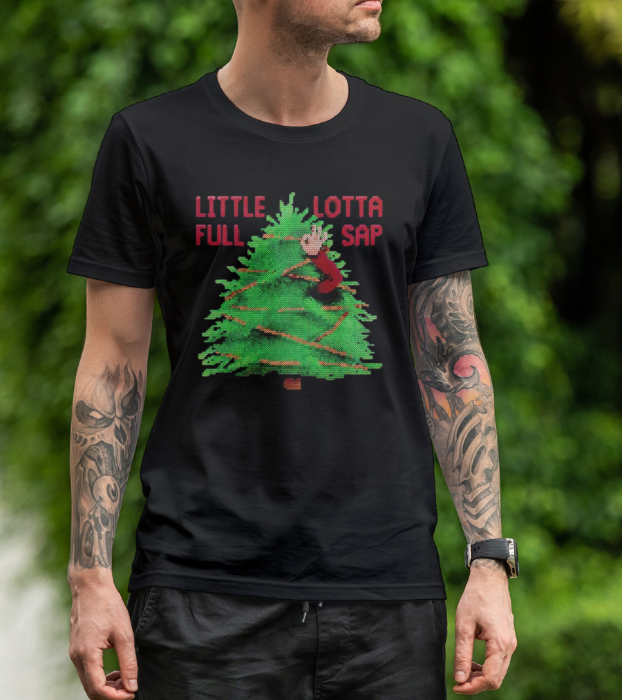 National Lampoon’s Christmas Vacation Little Full Lotta Sap Tree Scene T-Shirt
