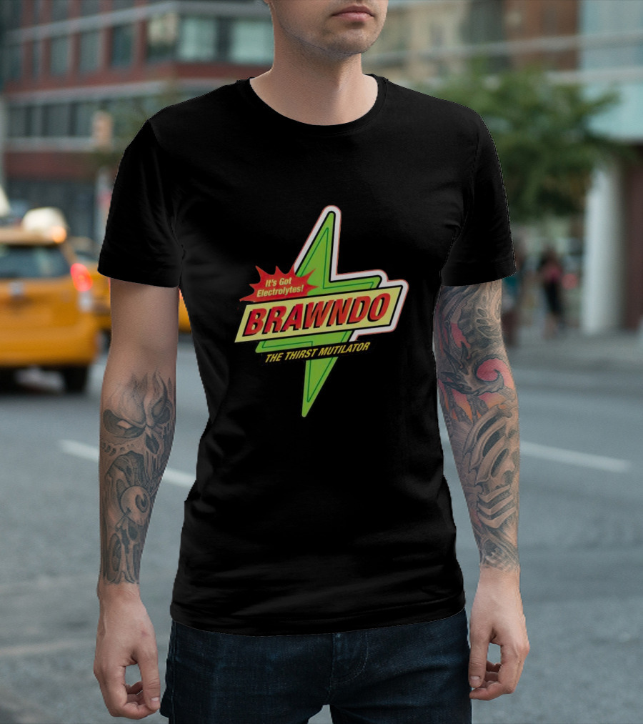 Brawndo It's Got Electrolytes The Thirst Mutilator T-Shirt