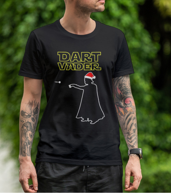 Dart Vader Christmas Santa Hat T-Shirt