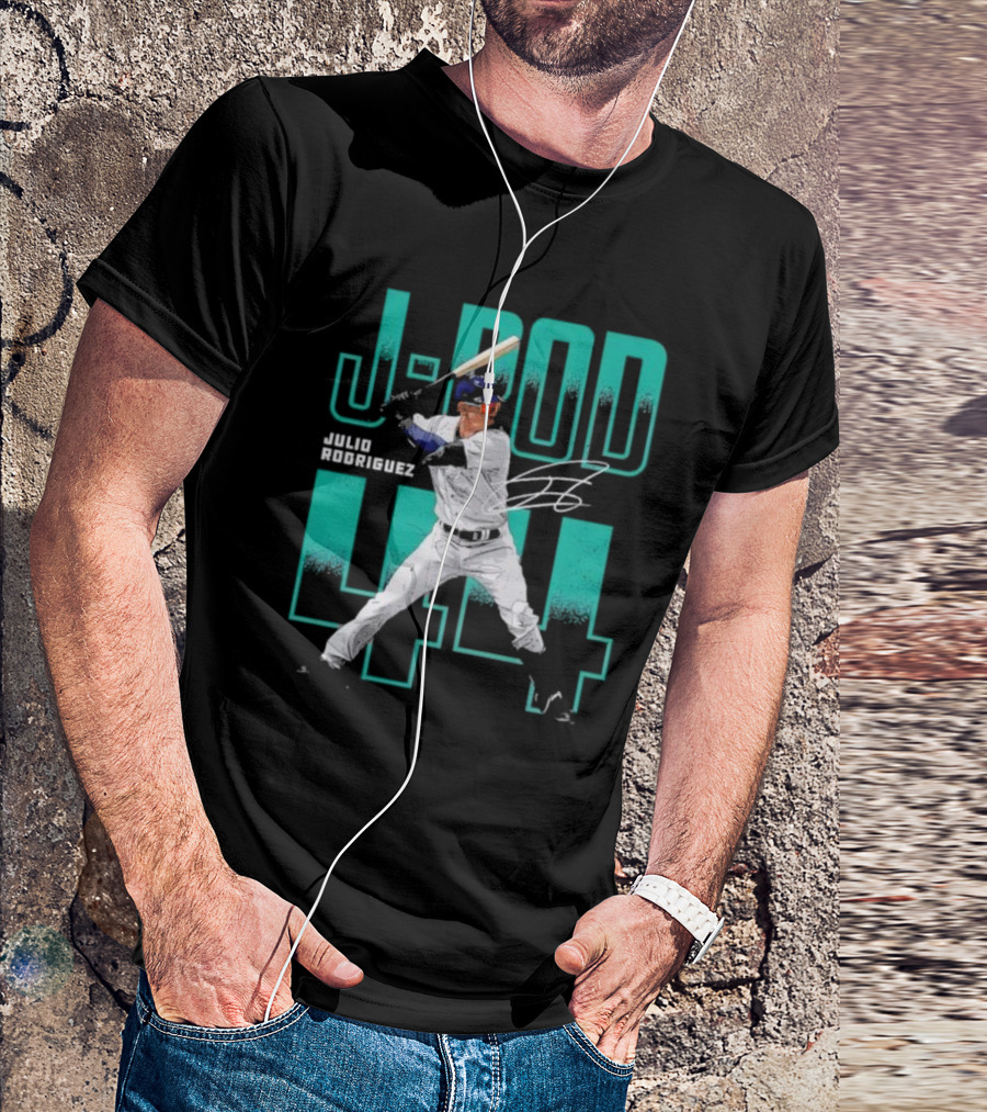 J-Rod Julio Rodriguez 44 Seattle Baseball Player Signature T-Shirt