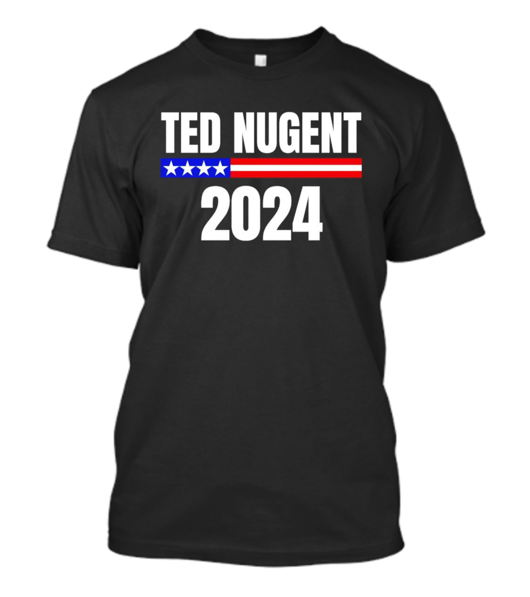 Ted Nugent 2024 Stars And Stripes Campaign T-Shirt