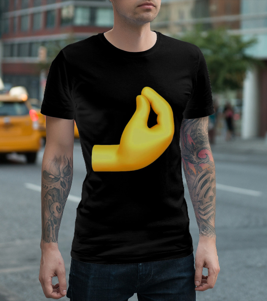 Tommy DeVito Che Vuoi Italian Hand Gesture Emoji T-Shirt