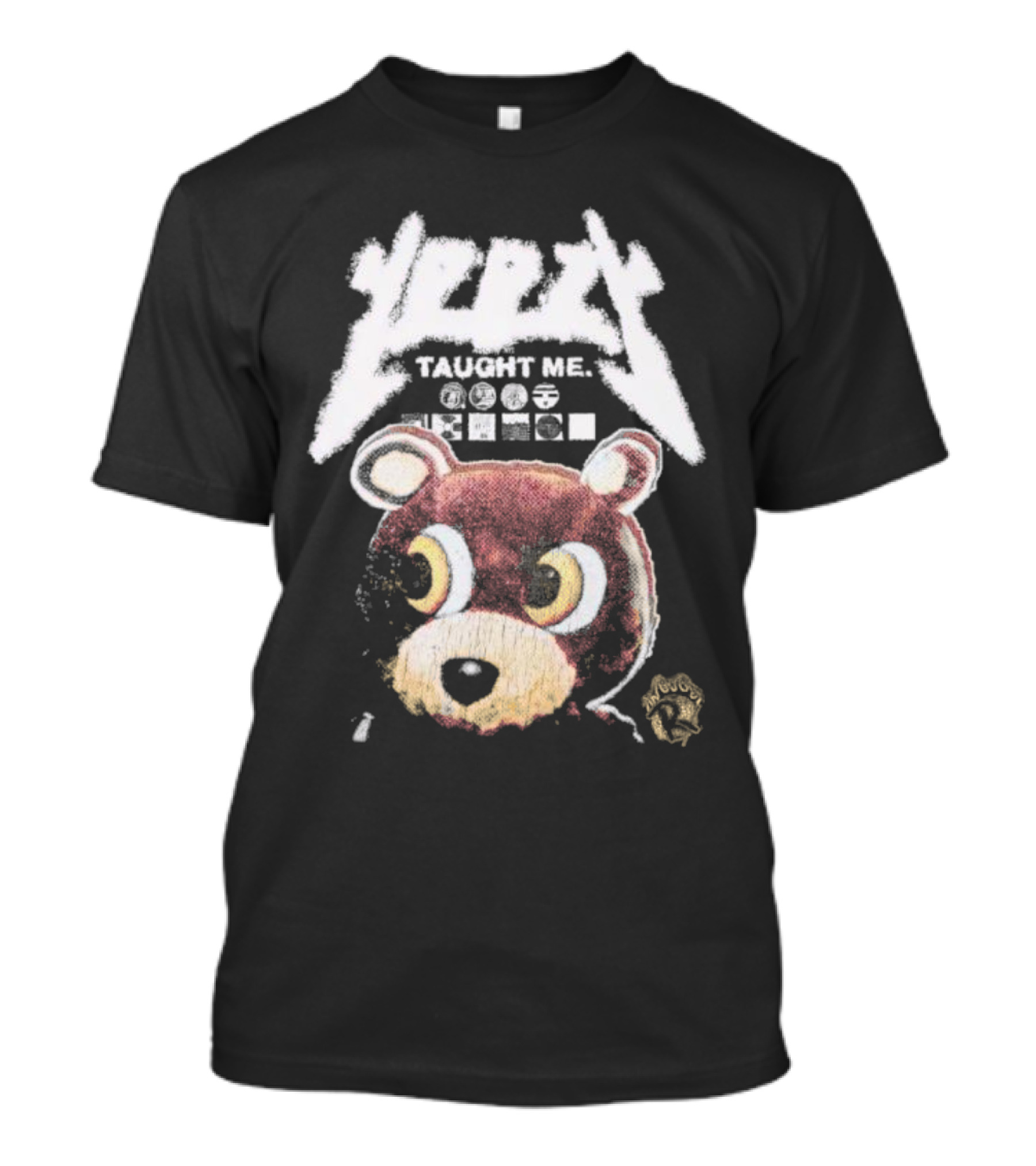Yeezy Taught Me Graduation Bear Mascot Vintage T-Shirt