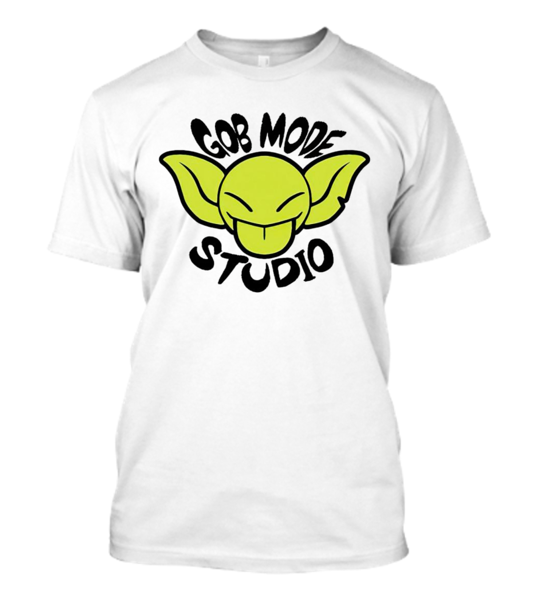 Goblin Gob Mode Studio Playful Green Face T-Shirt