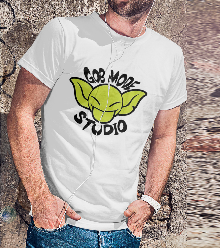 Goblin Gob Mode Studio Playful Green Face T-Shirt