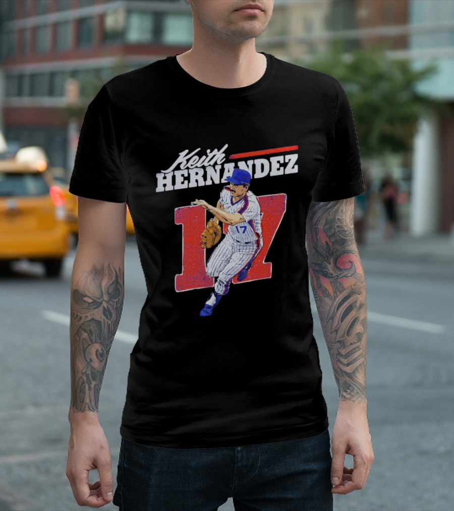 Keith Hernandez 17 New York Mets Baseball Legend T-Shirt