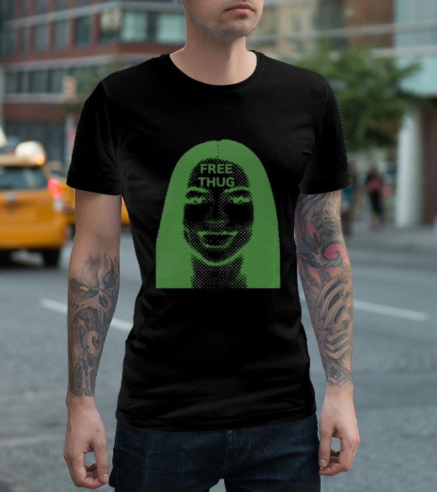 Mariah The Scientist Free Thug Green T-Shirt