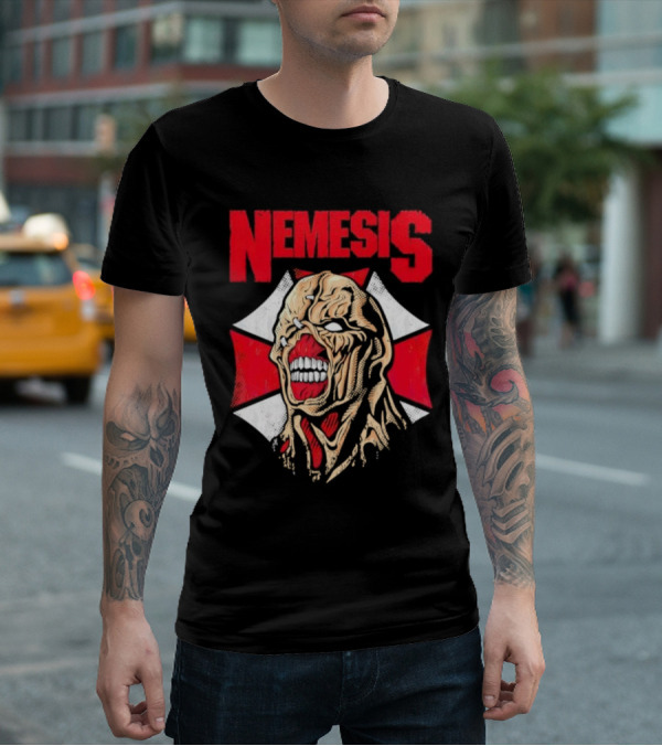 Nemesis Umbrella Biohazard Creature T-Shirt
