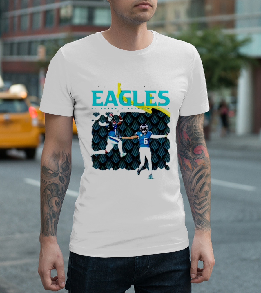 Philadelphia Eagles AJ Brown X DeVonta Smith T-Shirt