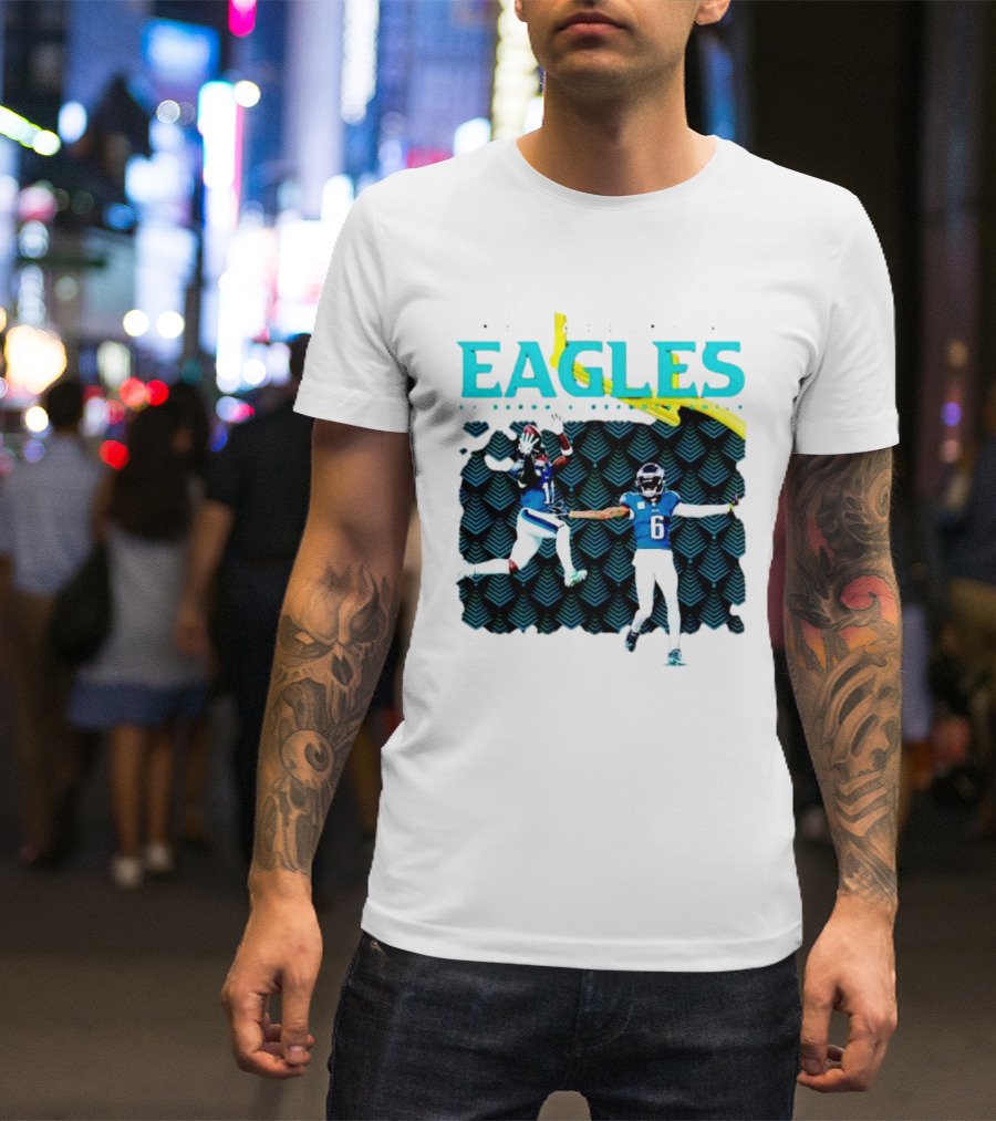 Philadelphia Eagles AJ Brown X DeVonta Smith T-Shirt