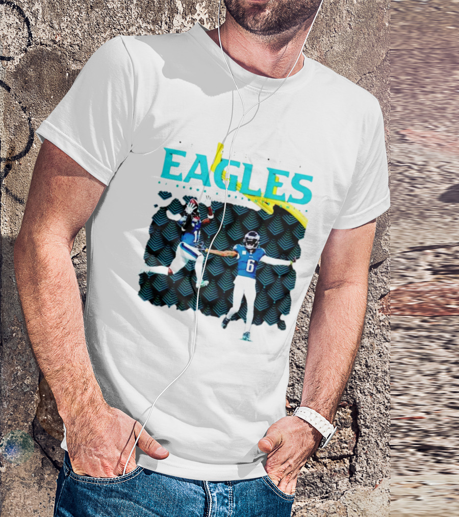 Philadelphia Eagles AJ Brown X DeVonta Smith T-Shirt