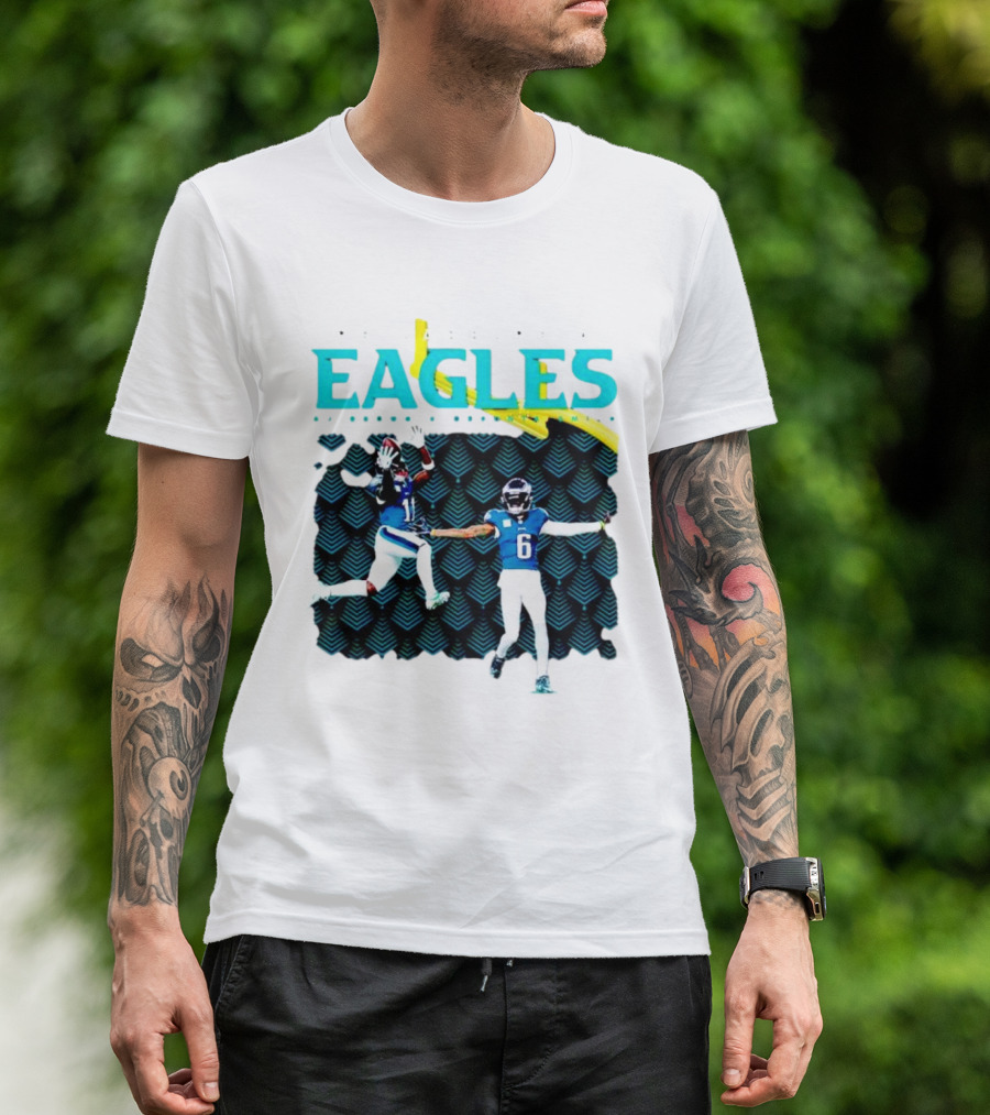Philadelphia Eagles AJ Brown X DeVonta Smith T-Shirt
