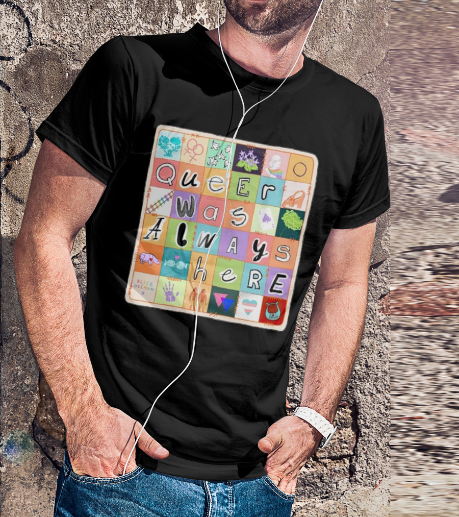 Alice Oseman X Qwah Queer Was Always Here Quilt T-Shirt