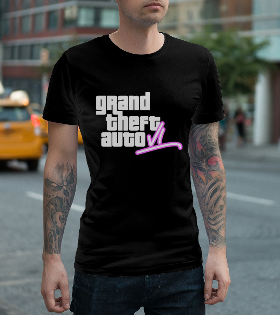 Grand Theft Auto VI Neon T-Shirt