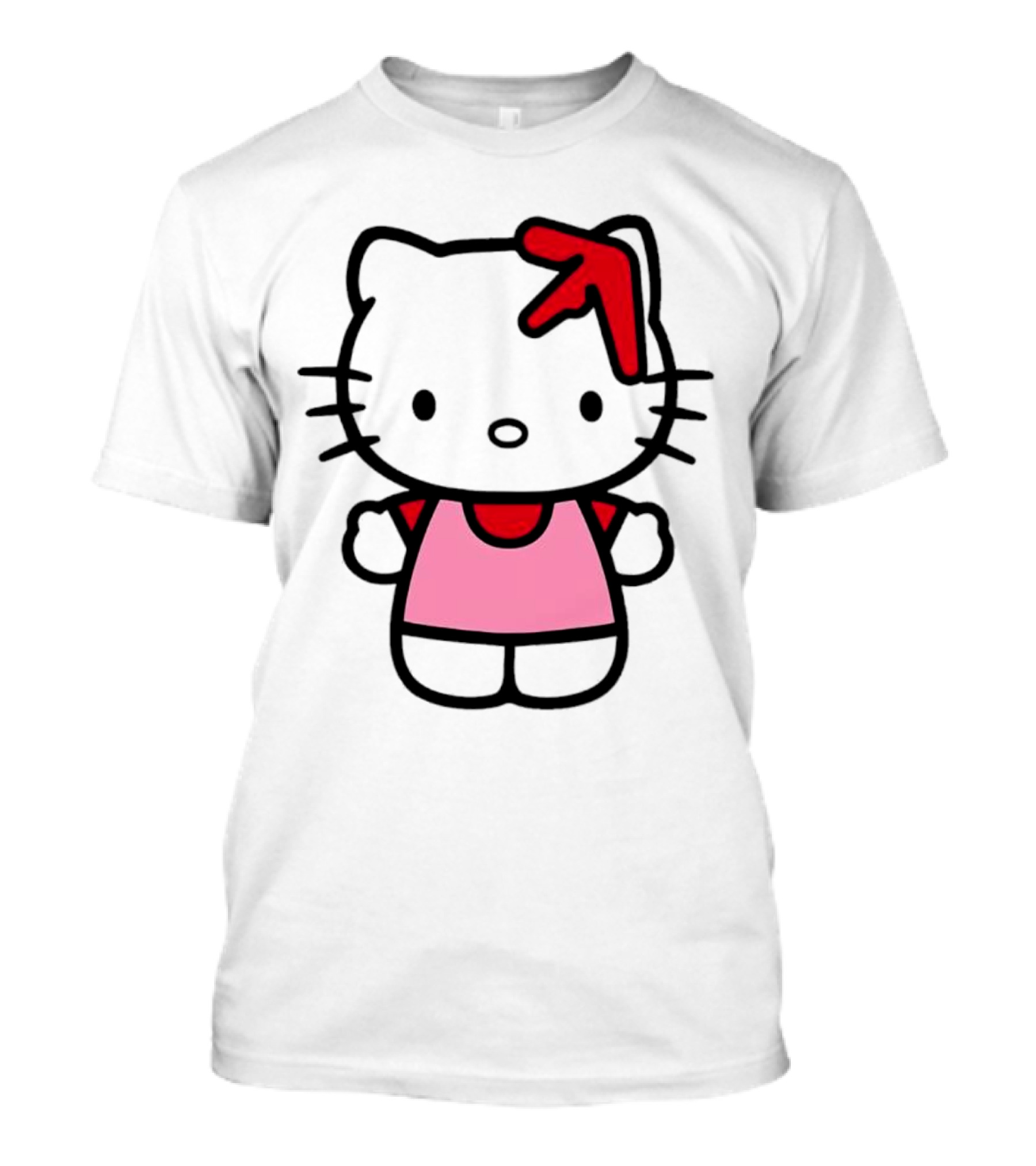 Hello Kitty Aphex Twin Mashup T-Shirt