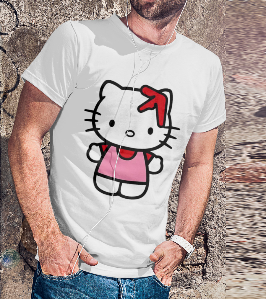 Hello Kitty Aphex Twin Mashup T-Shirt