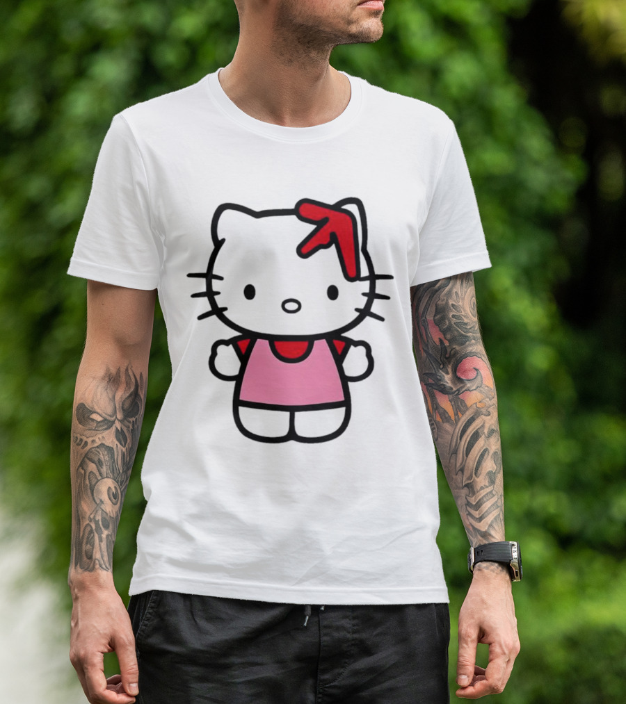 Hello Kitty Aphex Twin Mashup T-Shirt