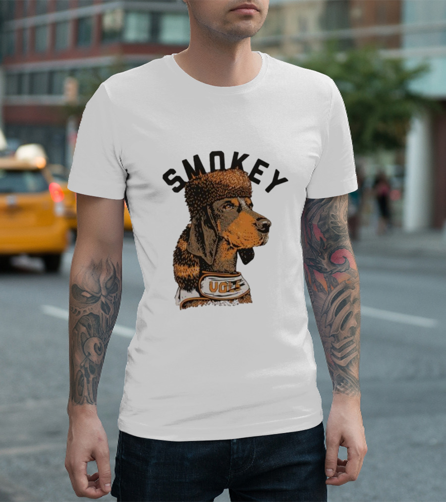 UGA Tennessee Volunteers Smokey Dog T-Shirt